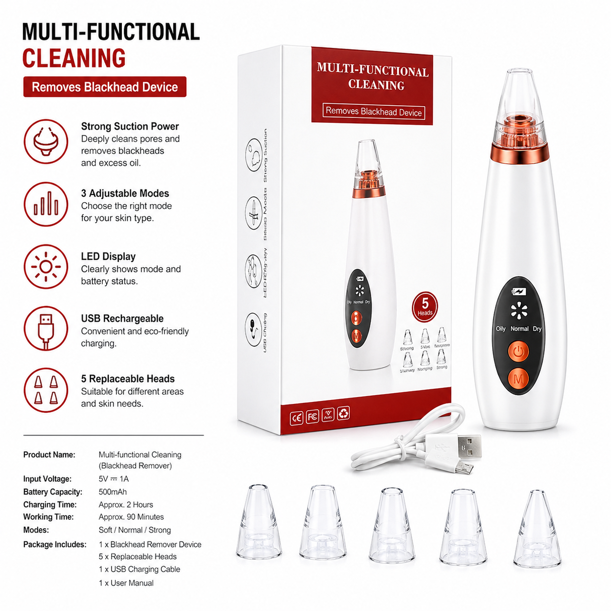 Blackhead Remover Vacuum