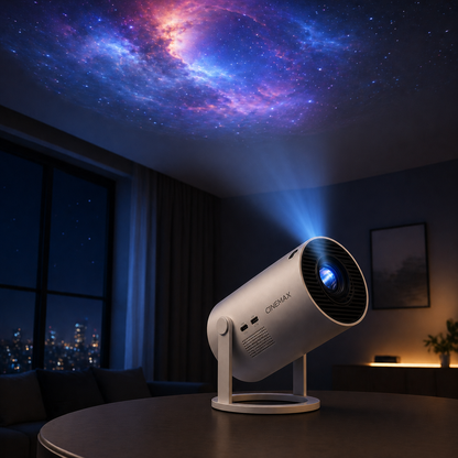 🌌 Cinemax 4K Smart Mini Projector