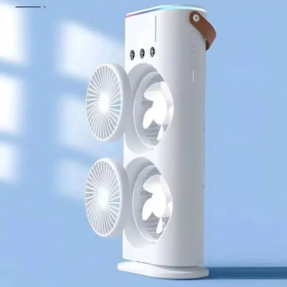 Portable Dual-Fan Air Cooler