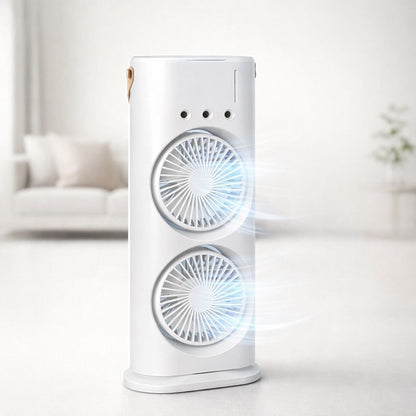 Portable Dual-Fan Air Cooler
