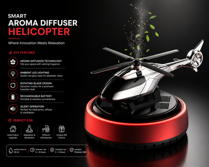 🚁 Smart Aroma Diffuser Helicopter